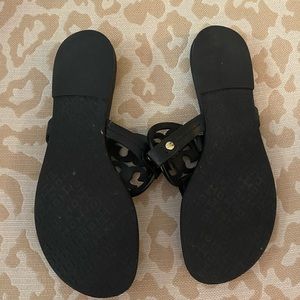 Tory Burch, size 7, Miller sandal, color black